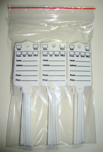 Real State Key Tags (Bag of 48)