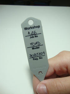 Workshop Key Tag (box of 300)